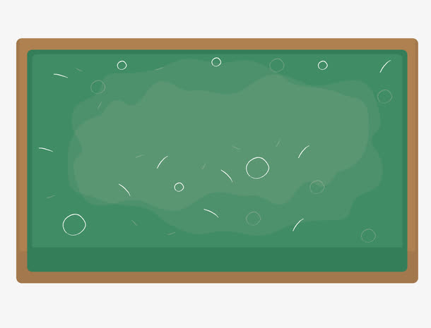 手绘黑板矢量图免抠