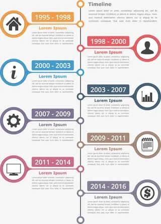 矢量PPT创意图表免抠