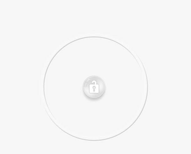 手机滑动解锁按钮免抠