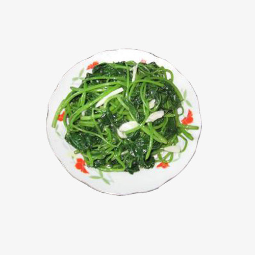 蒜炒番薯叶免抠