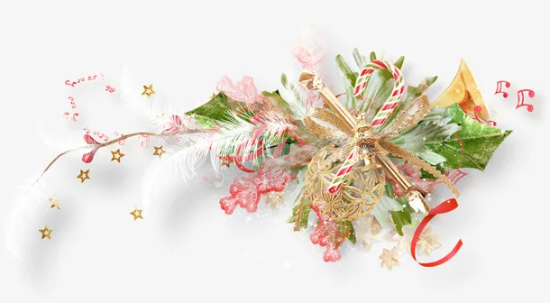 圣诞节装饰素材免抠