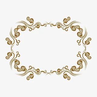 古典花纹免抠