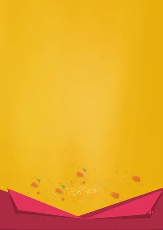 黄色矢量图形背景海报高清