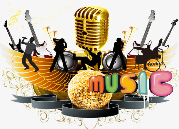 K歌音乐元素免抠