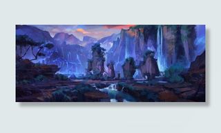 游戏场景紫色光效免抠