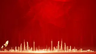 誓师大会 红色 红金背景高清