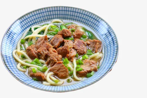 清汤牛肉面条免抠