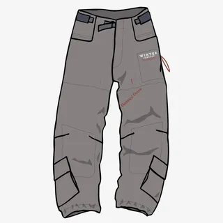 男孩运动长裤免抠