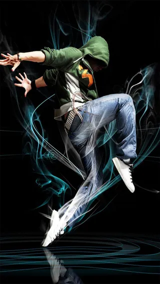 运动的人H5素材背景高清