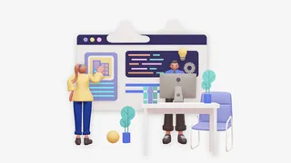 C4D商务办公场景3D免抠