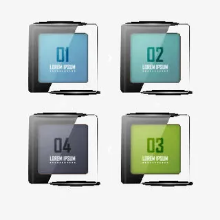 边框数字ppt元素装饰免抠