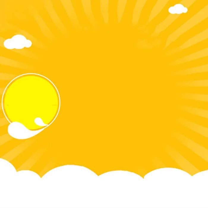 可爱儿童黄色线条直通车主图素材高清