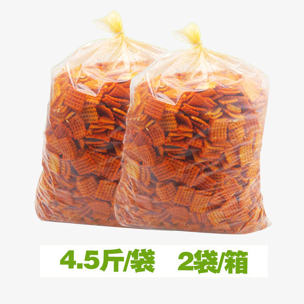 大袋装香辣麻辣辣味小米锅巴免抠