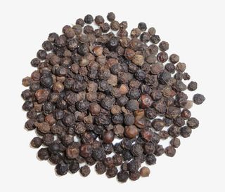 绿色纯天然黑胡椒颗粒免抠