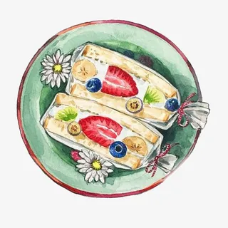 美食透明图，蛋糕免抠