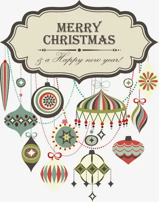 欧式边框风铃元素免抠