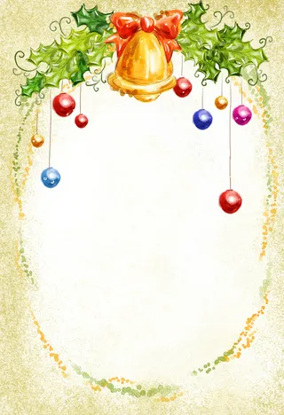 圣诞清新主题海报高清