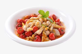 碗里的美味泡椒牛蛙免抠