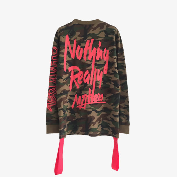 流苏个性迷彩卫衣免抠节日其他节日元素