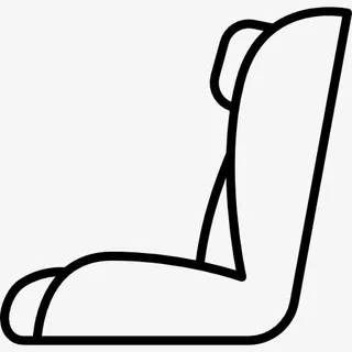 儿童座椅的汽车图标免抠 儿童座椅的汽车图标免抠