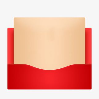 大红色的红包免抠