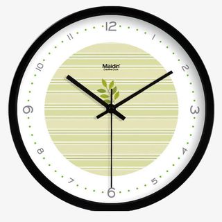 maidin田园艺术静音挂钟免抠