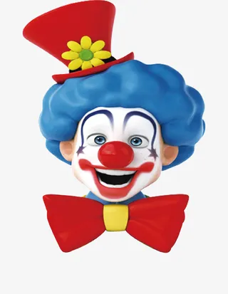 卡通立体创意小丑人偶免抠免抠