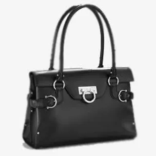 黑色女式手提包免抠