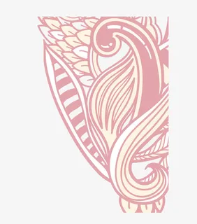 民族风花纹免抠