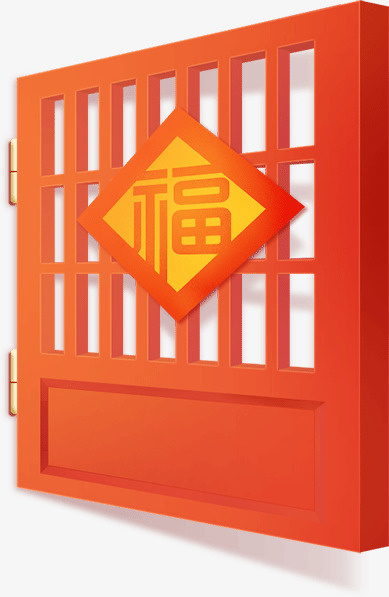 立体边框右侧门免抠