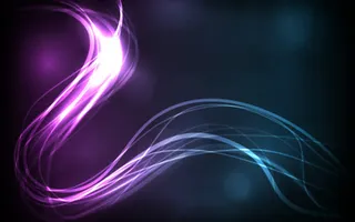 紫蓝色线条光效壁纸免抠