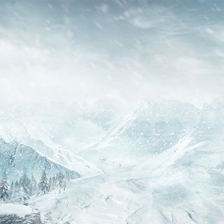 冰雪大气背景图高清