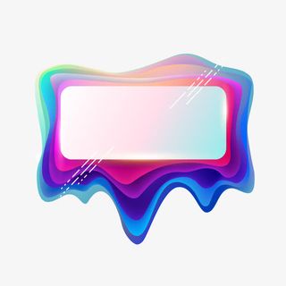 彩色创意炫彩流光动感光效背景矢