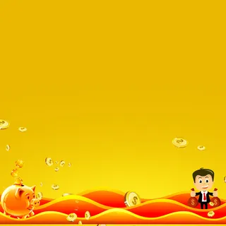 金黄色金猪招财进宝高清