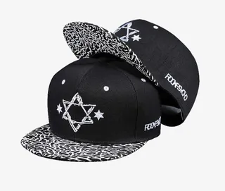 韩版平沿帽嘻哈帽免抠