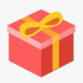 卡通礼盒免抠