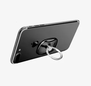 炫酷黑指环支架免抠