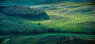 绿色山坡草地背景