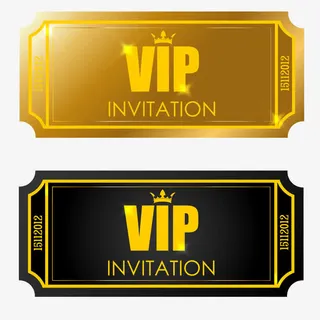 矢量VIP卡模板素材免抠