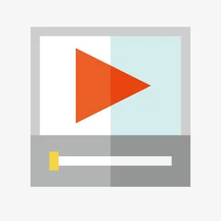 灰色视频点击免抠