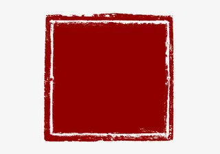 红色边框免抠