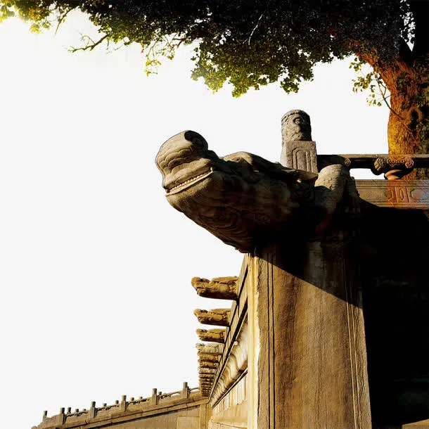 城墙一角素材免抠