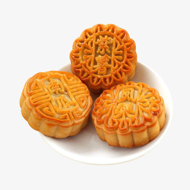 广式月饼设计素材免抠