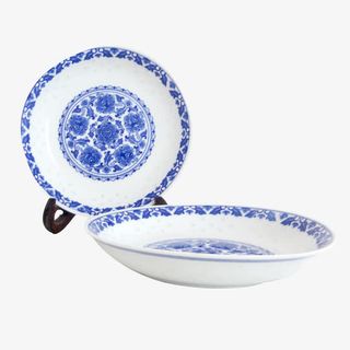 青花瓷套碗免抠