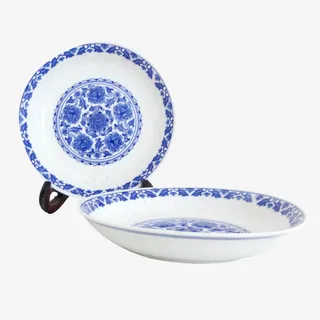 青花瓷套碗免抠