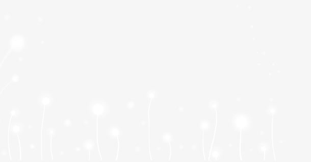 抽象白色发光的花免抠