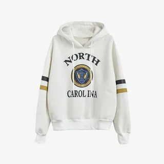 白色个性卫衣免抠