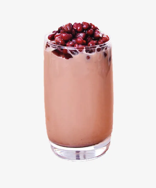 红豆奶茶免抠