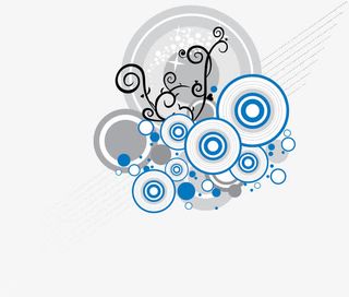 潮流时尚图案免抠