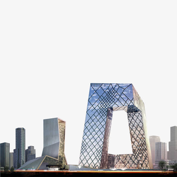 央视大楼免抠